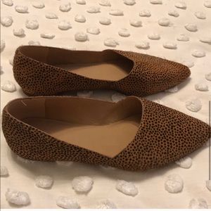Madewell Leopard Flats Size:9.5
